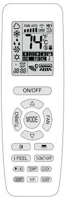 gree yap1f ir remote control user guide