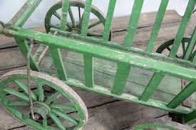 Antique Wooden Cart New England
