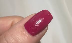 fix lines in nail polish after sleeping