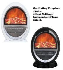 1500w Oscillating Fire Stove Fireplace