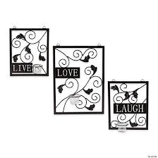 Live Love Laugh Candleholder Wall Décor