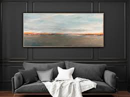 Sunrise Painting Landscape Wall Art