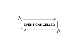 free event cancelled vector art