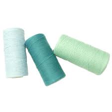 2 roll 1mm cotton loom warp thread yarn