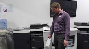Help comes in many forms. How To Print Envelopes On Konica Minolta Bizhub Youtube