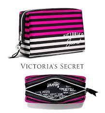 17fw stripes pouches cosmetic bags