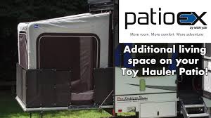 patioex toy hauler r screen room