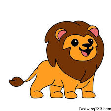 lion drawing tutorial how to draw
