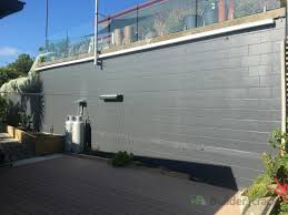 Paint Exterior Concrete Block Wall