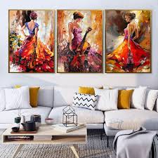 Painting Triptych Wall Art