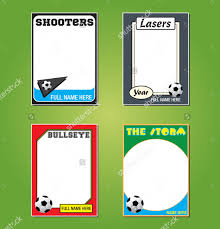 Trading Card Template Word Trading Card Template Powerpoint