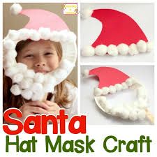Online shopping a variety of best santa hats baby at dhgate.com. How To Make A Paper Plate Santa Mask