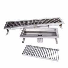 stainless steel trench drains at rs