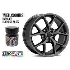 Zero Paints Dark Grey Wheel Colours