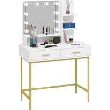 woltu bedroom dressing table with