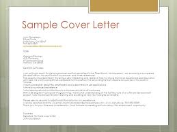 Job Application Letter Cover Letter Ppt Video Online Download
