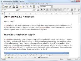 Abiword Portable 2 8 6 Free Download Software Reviews Downloads
