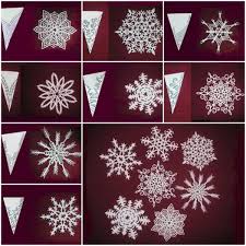 Snowflakes have been in use for long, and perhaps that could be the reason why they are this popular in use these days. Wonderful Diy Paper Snowflakes With Pattern