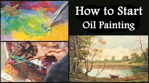 how to start oil painting