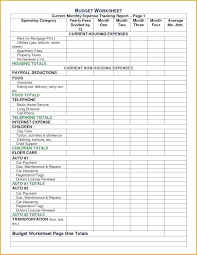 Monthly Business Expenses Template Monthly Expense Chart Template