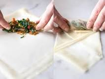 Can I use filo pastry instead of spring roll wrappers?