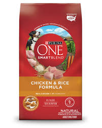 Purina One Smartblend Chicken Rice Formula Natural Adult Dog Food