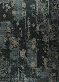 hand knotted wool and silk rugs enr 955