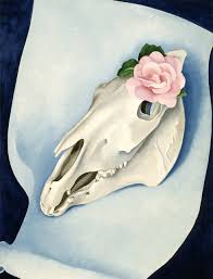 Posts about georgia o'keeffe abstraction white rose written by dr marcus bunyan. Georgia O Keeffe Horse S Skull With Pink Rose 1931 Artsy