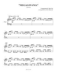 Download Undertale Megalovania Piano Sheet Music Free Pdf
