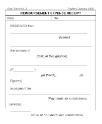 Expense Claim Template Reimbursement Form Template Travel Expense
