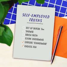Self Employed Truths Leaving And New Job Card By Paper Plane