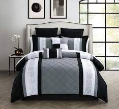 Chic Home 8 Piece Embroidery Comforter