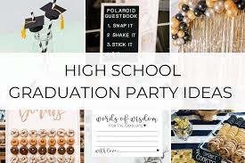 Whether the party is a casual open house or if it uses an elaborate party theme, the menu should reflect the tone of the occasion. 26 Best Graduation Party Ideas High School Students Will Love For 2021 By Sophia Lee
