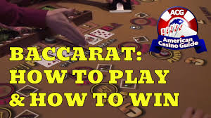 Baccarat How To Play How To Win