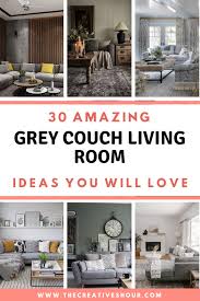 30 Grey Couch Living Room Ideas For