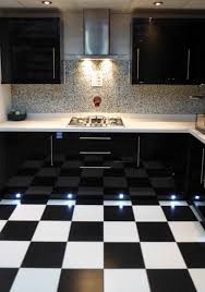 Renew your kitchen decor with a long lasting foundation by incorporating the beauty and durability of ceramic and porcelain floor tile. Wtsenates Excellent Black White Kitchen Floor Tile In Collection 4722