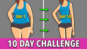 10 day body slimming challenge easy