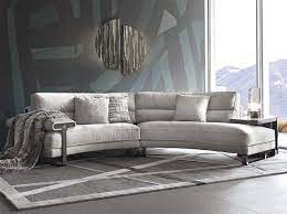 curved sectional sofa mirage by giorgio