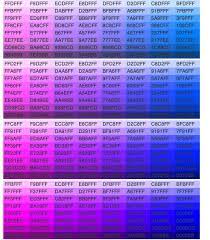 Ultimate Html Color Hex Code List