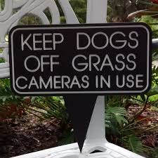 Dog Poop Sign Dog Sign Curb Your Dog