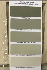 grey chalk paint colors