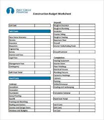 Home Budget Worksheet Template 10