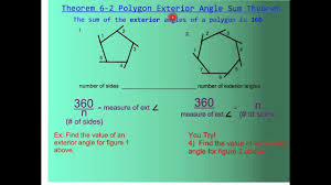 interior angles of polygons exles