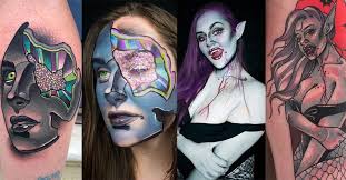 makeup artist can transform into any tattoo