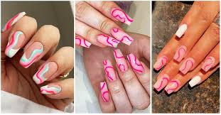 updated 39 pink swirl nails