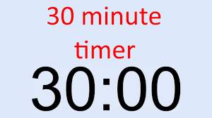 30 Minute Timer Youtube