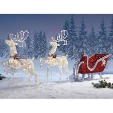 Outdoor Reindeer Decorations