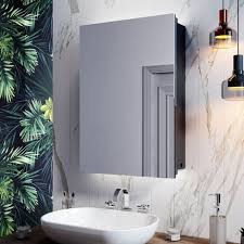 Elegant Illuminated Bathroom Mirror