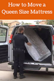 how to move a queen size mattress