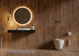 beautiful and modern toilet room wc